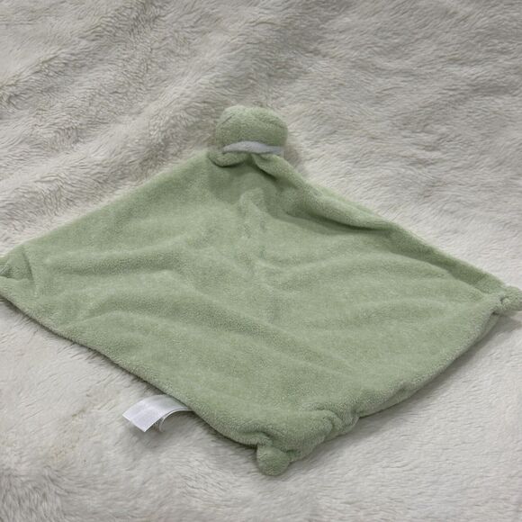 Angel Dear Frog Lovey Green Baby Security Blanket Soft Plush - Picture 4 of 5